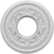 Ekena Millwork Baltimore Thermoformed PVC Ceiling Medallion (Fits Canopies up to 4 1/4"), 10"OD x 3 1/2"ID x 3/4"P CMP10BA - alternate 1